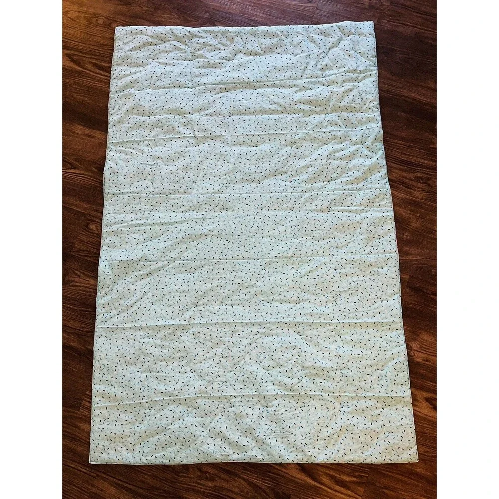 Handmade‎ Hand Quilted Throw / Beach/ Picnic/ Toddler / Crib Quilt 39”x 61” #3